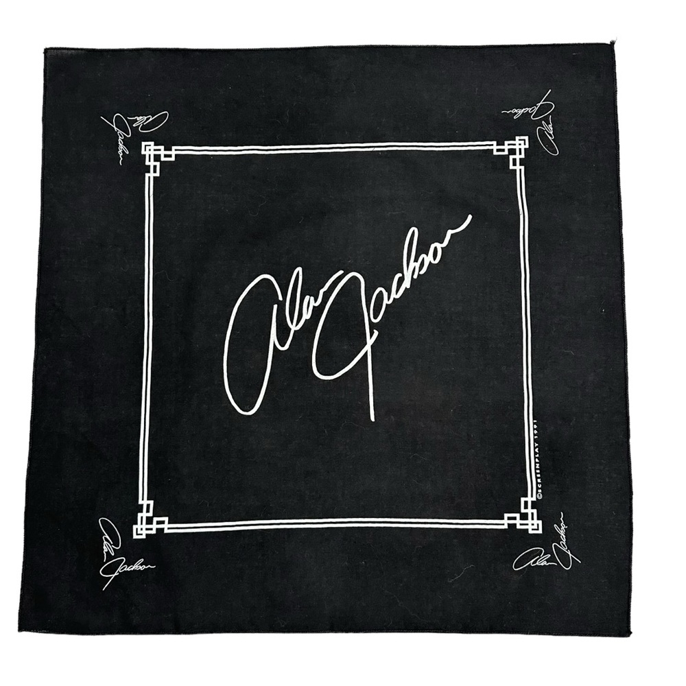 Vintage Alan Jackson Bandana